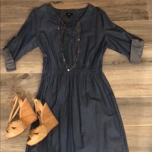 Denim dress